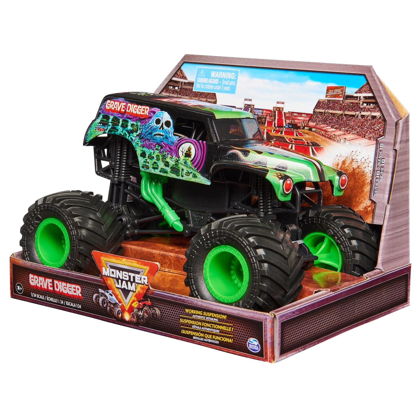 1:24 Grave Digger- Series 16