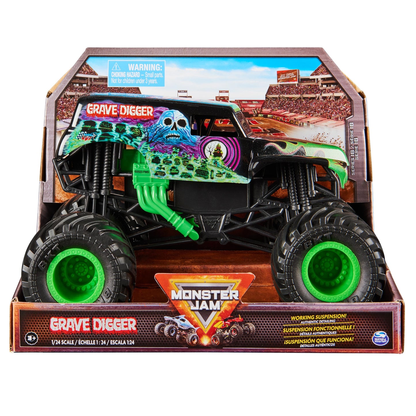 1:24 Grave Digger- Series 16