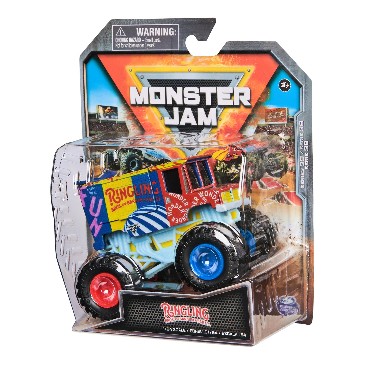 1:64 Monster Jam Ringling Brothers Alternate Dimensions - Series 39