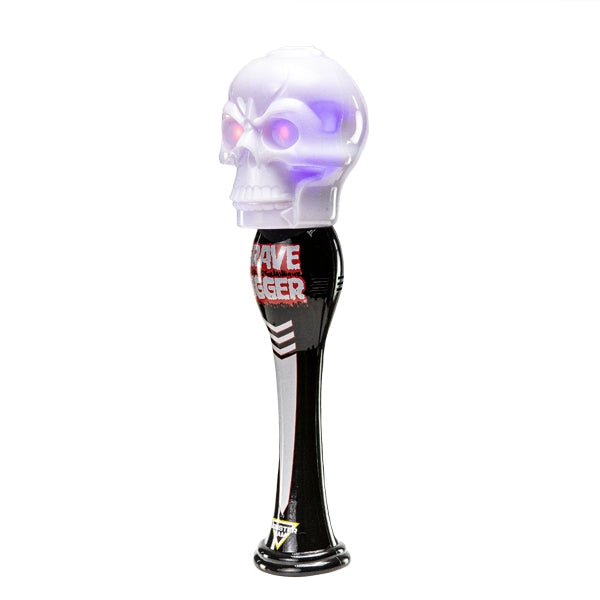 Grave Digger Lighted Wand Bubble Skull