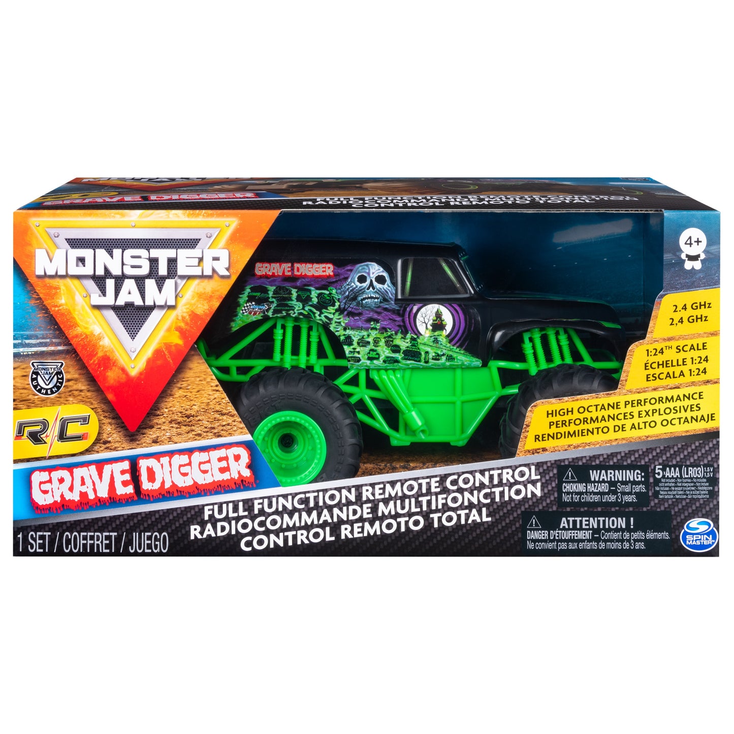 Grave Digger 1:24 RC