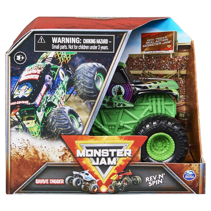 1:43 Grave Digger - Rev N' Spin - Series 12