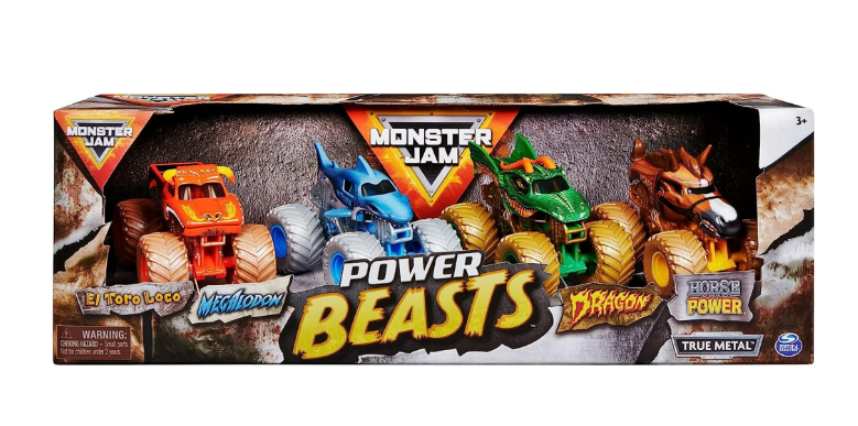 1:64 Power Beasts 4 Pack