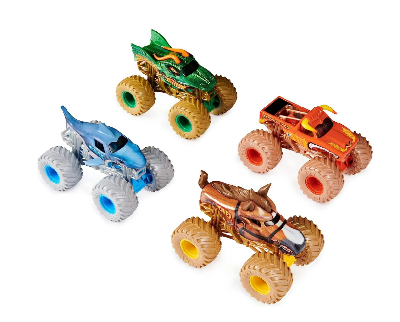 1:64 Power Beasts 4 Pack