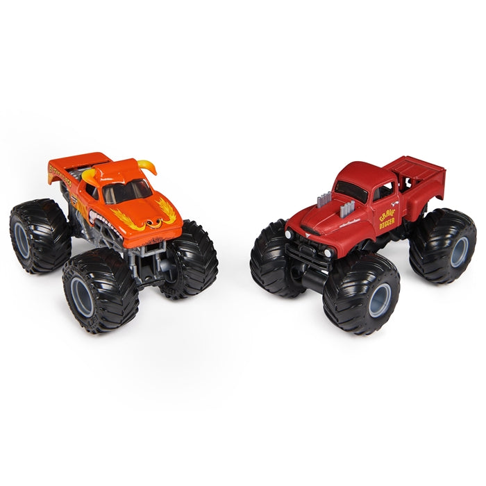 1:64 El Toro Loco VS Grave Digger Primer Mix 26