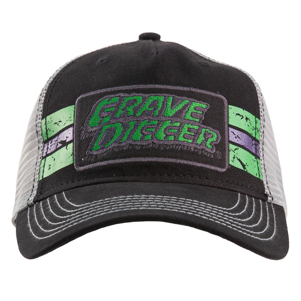 Grave Digger Stripe Patch Hat