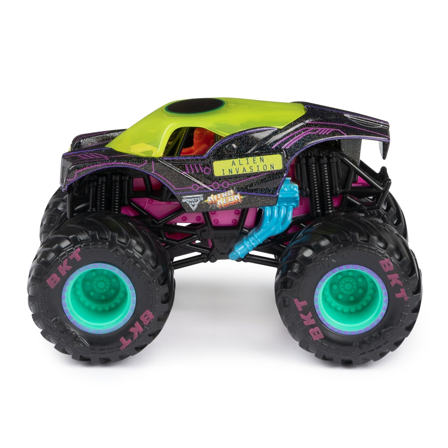 1:64 Alien Invasion VS Megalodon Nitro Neon Series 2