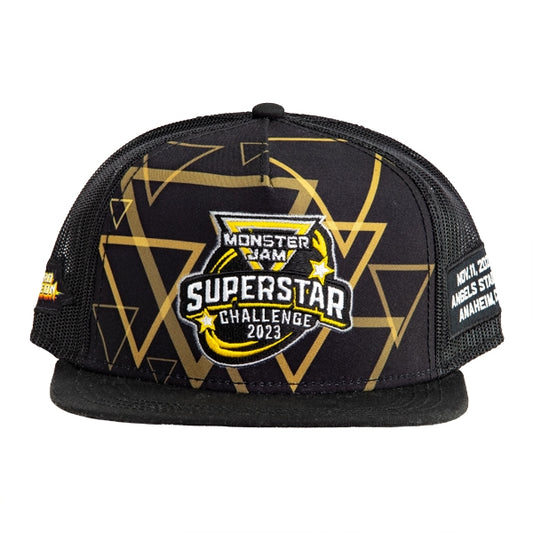 2023 Monster Jam Superstar Challenge Triangle Hat