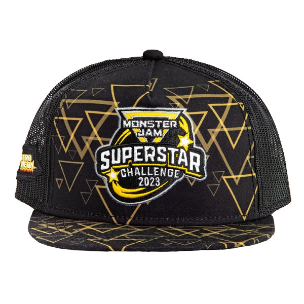 2023 Monster Jam Superstar Challenge Triangle Hat Youth