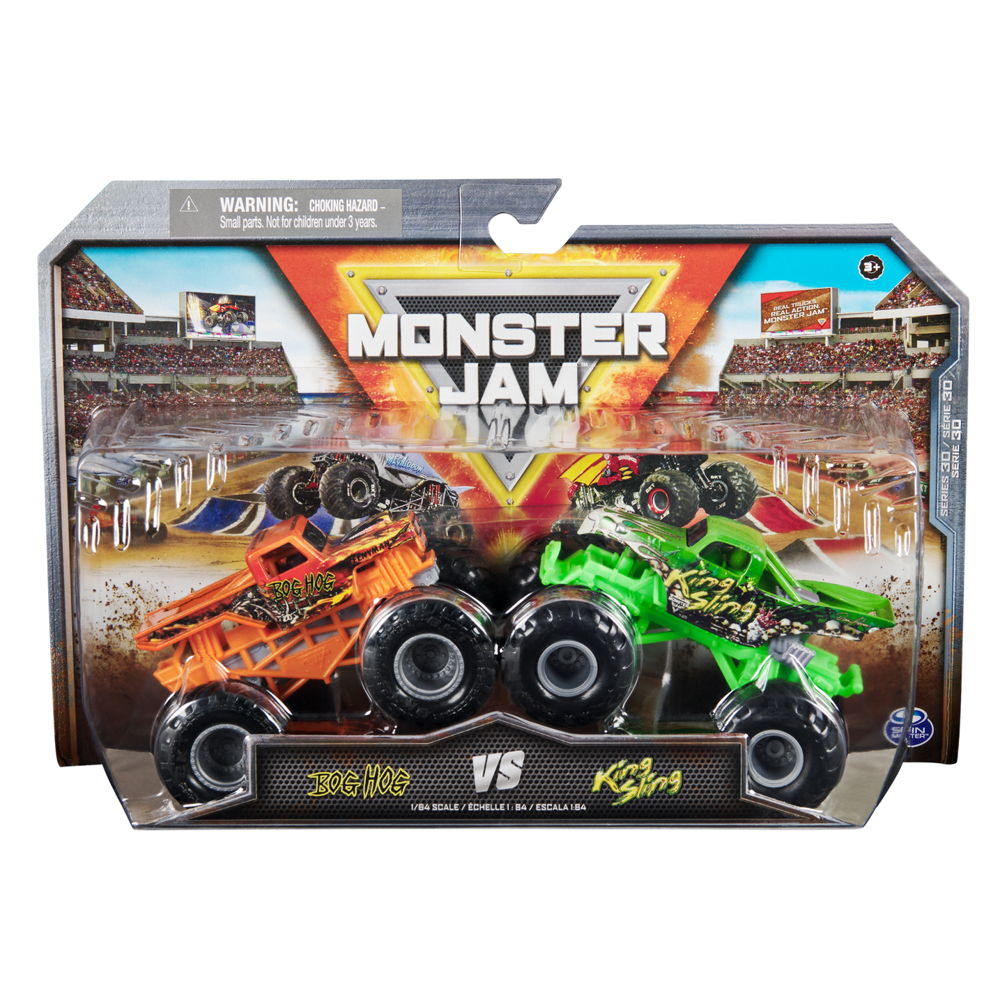 1:64 Bog Hog vs King Sling - Series 30