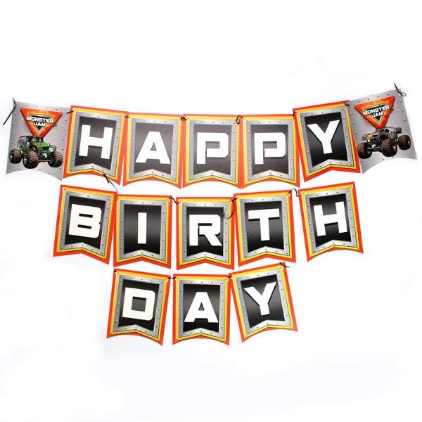 Monster Jam Deluxe Birthday Party Pack