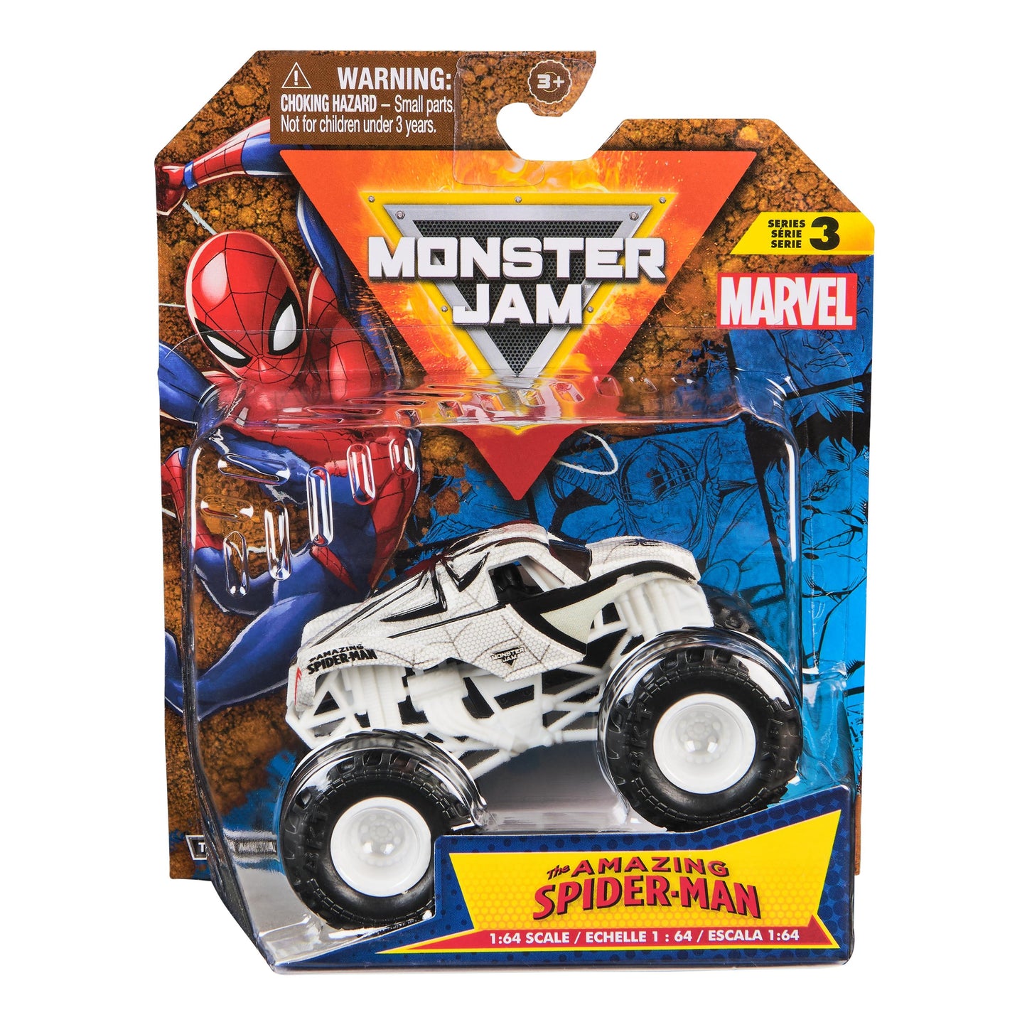 1:64 SPIDERMAN - Marvel Monster Jam - Series 3