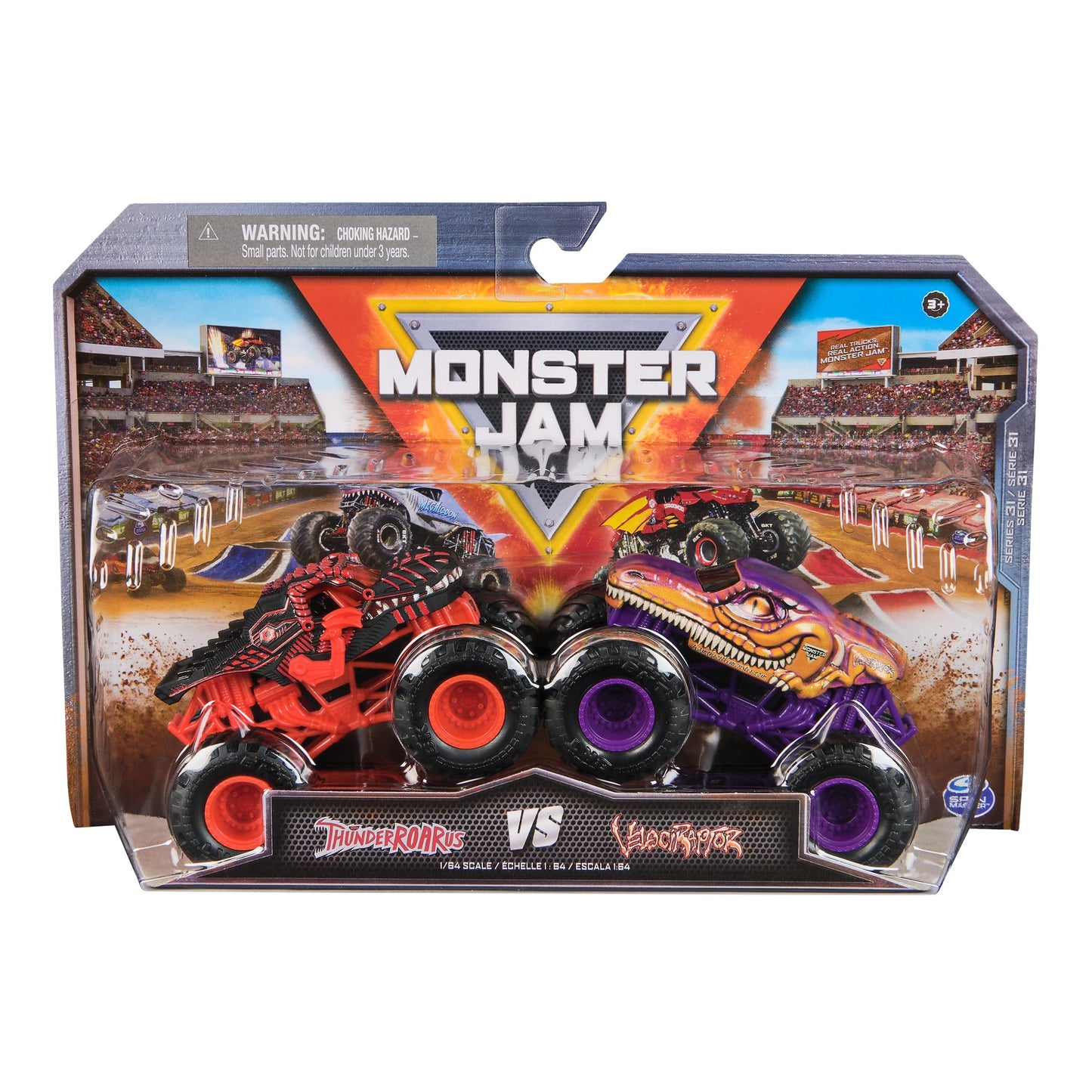 1:64 ThunderROARus VS Velociraptor - Series 31