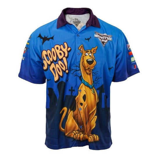 Scooby-Doo Driver Shirt in Blue - Large