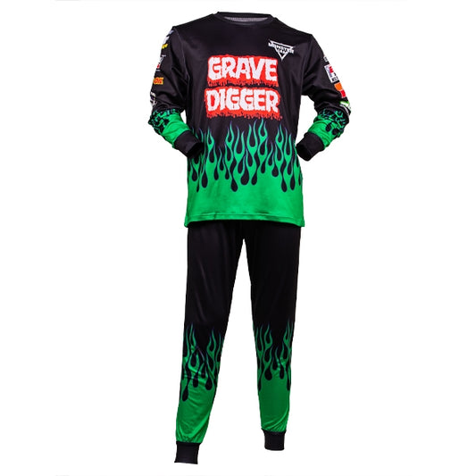 Monster Jam Grave Digger Playwear Set