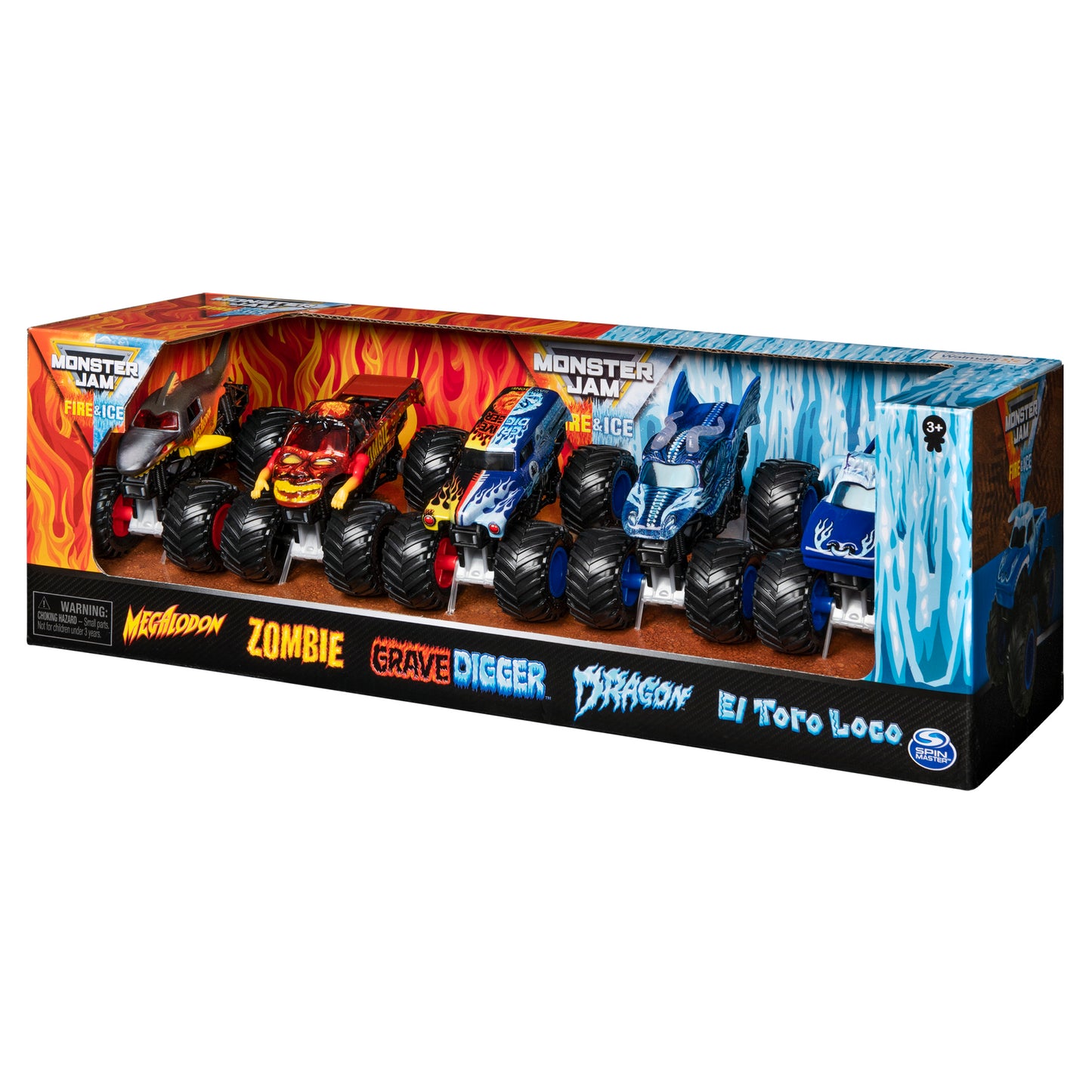 1:64 Fire & Ice 5 Pack