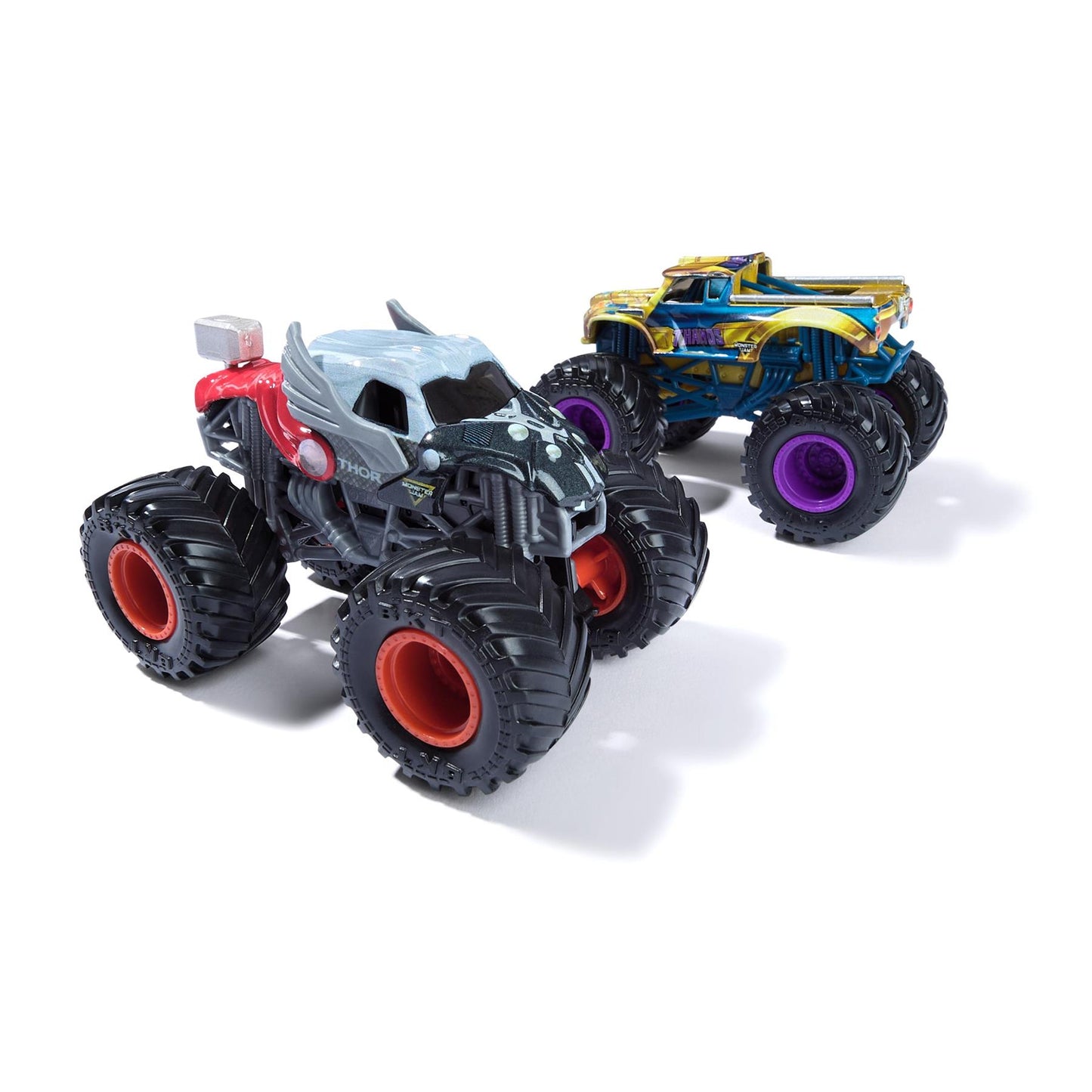 1:64 Thanos vs. Thor - Marvel Monster Jam Duos - Series 3