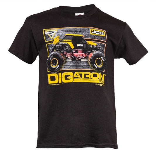 JCB DIGatron Black Youth T-shirt
