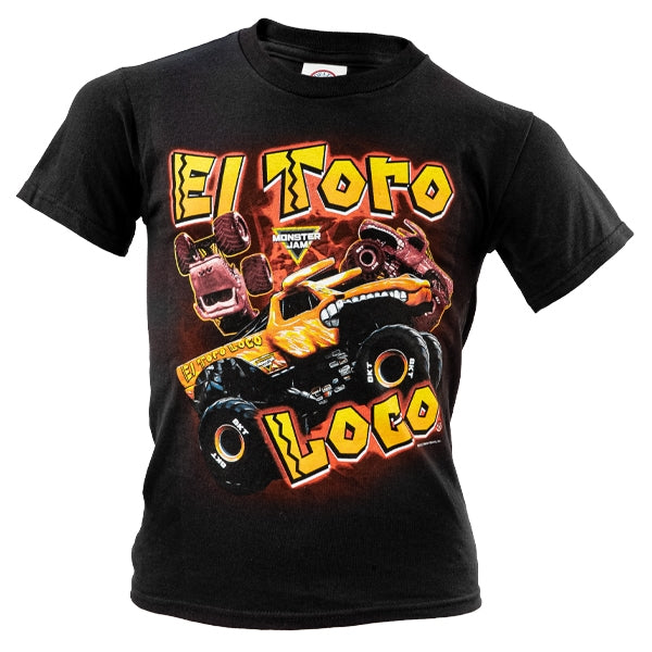 El Toro Loco Monster Jam Youth T-shirt
