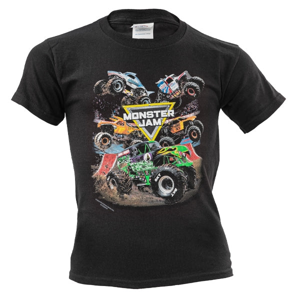 Monster Jam 2023 Tour Black Youth T-shirt