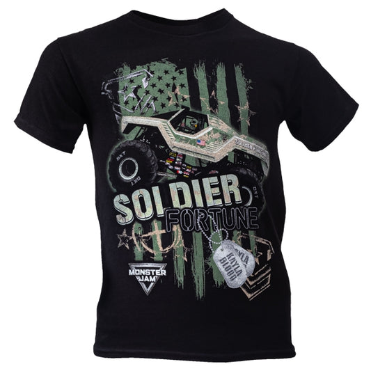 Soldier Fortune Flag Youth T-shirt