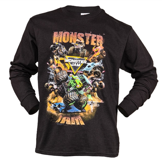 Monster Jam Long Sleeve Youth T-shirt