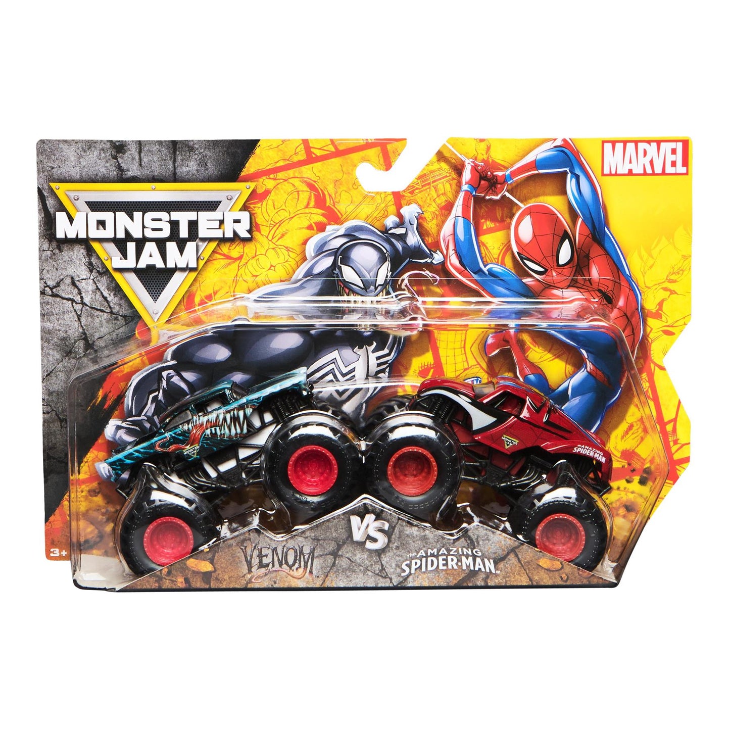 1:64 Venom vs. Spider-Man - Marvel Monster Jam Duos - Series 4