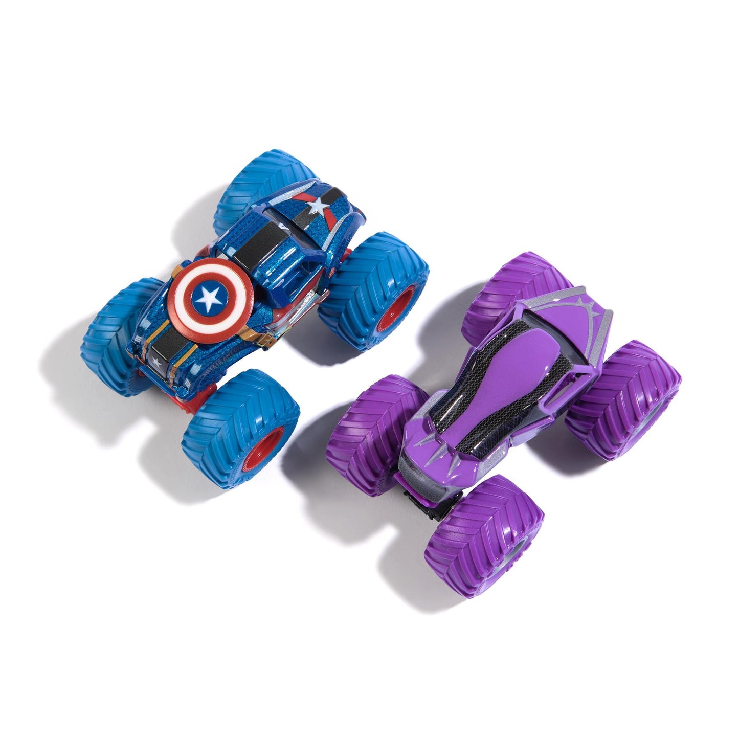 1:64 Captain America vs. Black Panther - Marvel Monster Jam Duos - Series 3