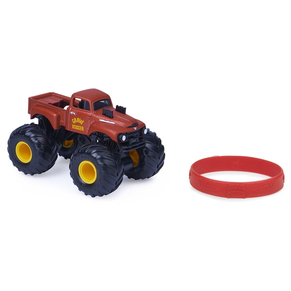 1:64 Grave Digger Red Primer - Retro Rebels - Series 13