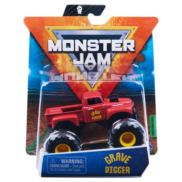 1:64 Grave Digger Red Primer - Retro Rebels - Series 13