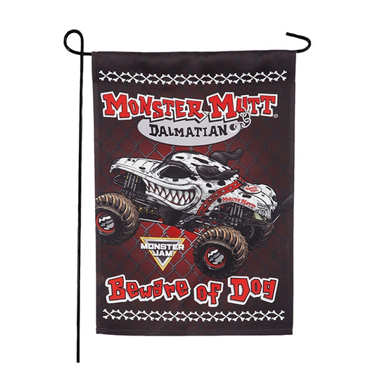 Monster Mutt Dalmatian Garden Flag