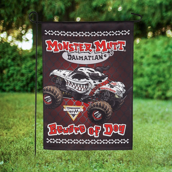 Monster Mutt Dalmatian Garden Flag