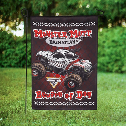 Monster Mutt Dalmatian Garden Flag