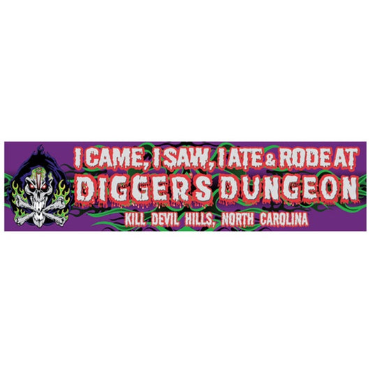 Digger's Dungeon Bumper Sticker