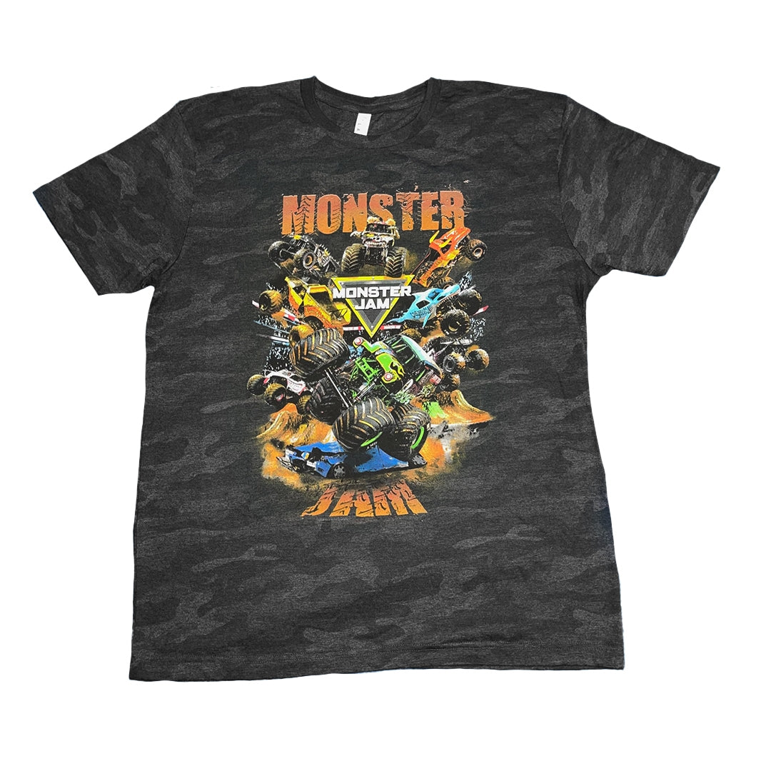 Monster Jam Storm Camo T-shirt