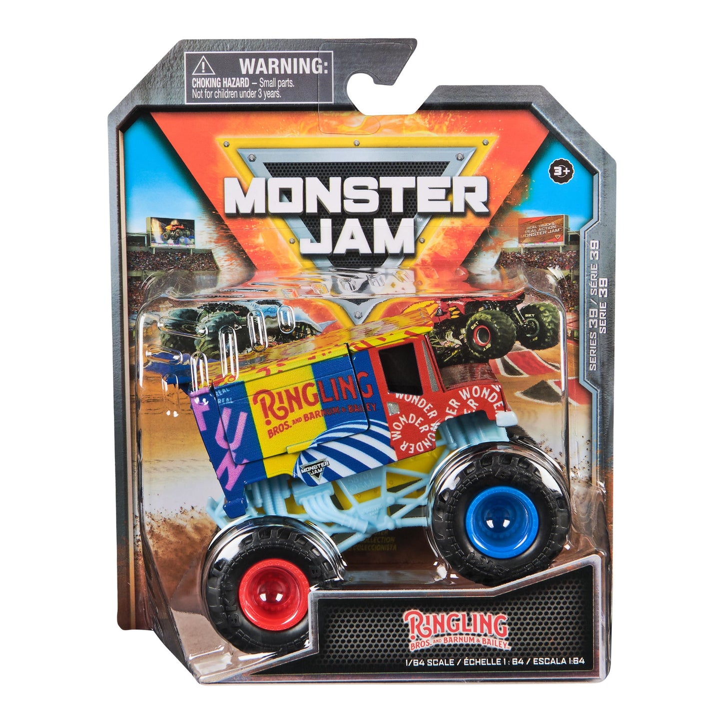 1:64 Monster Jam Ringling Brothers Alternate Dimensions - Series 39