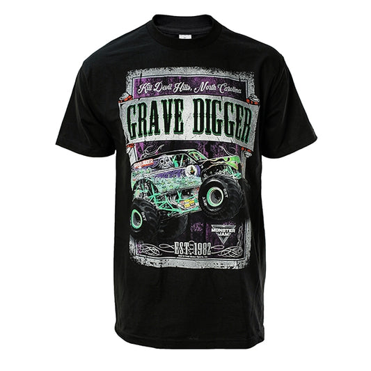 Grave Digger Stamp T-shirt