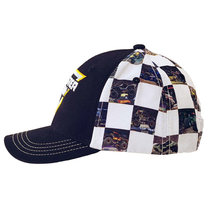 Monster Jam Checkered Youth Hat