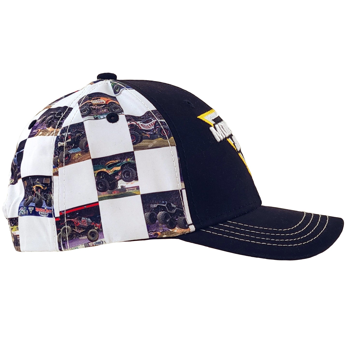 Monster Jam Checkered Youth Hat