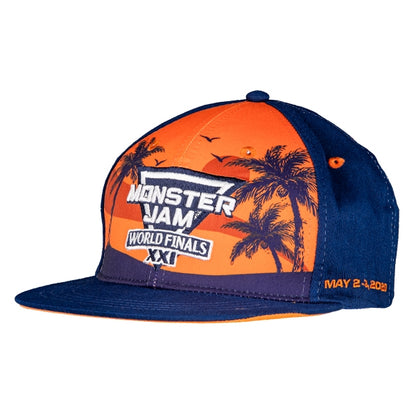 Monster Jam World Finals  2021 Sunset Hat