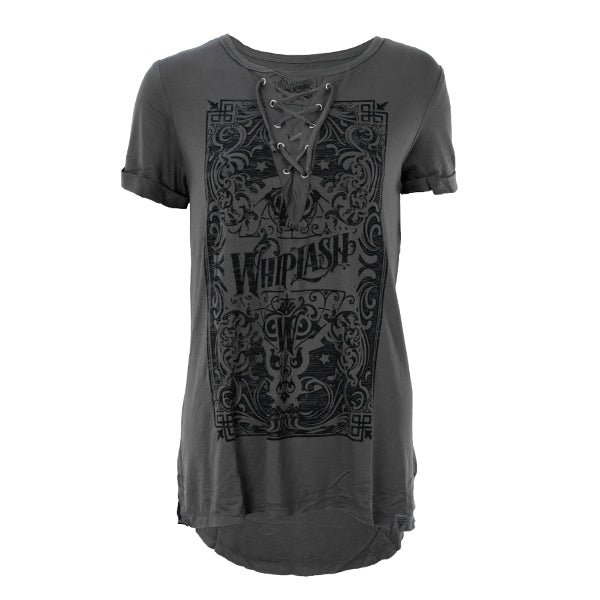 Whiplash Lace Up T-shirt