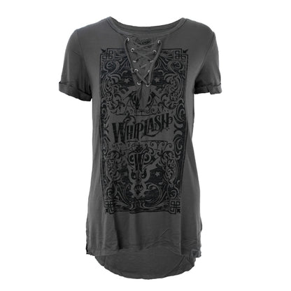 Whiplash Lace Up T-shirt
