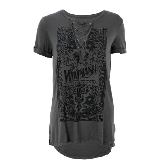 Whiplash Lace Up T-shirt