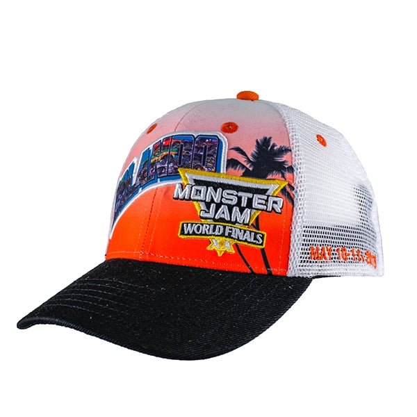 2019 Monster Jam World Finals  Postcard Hat