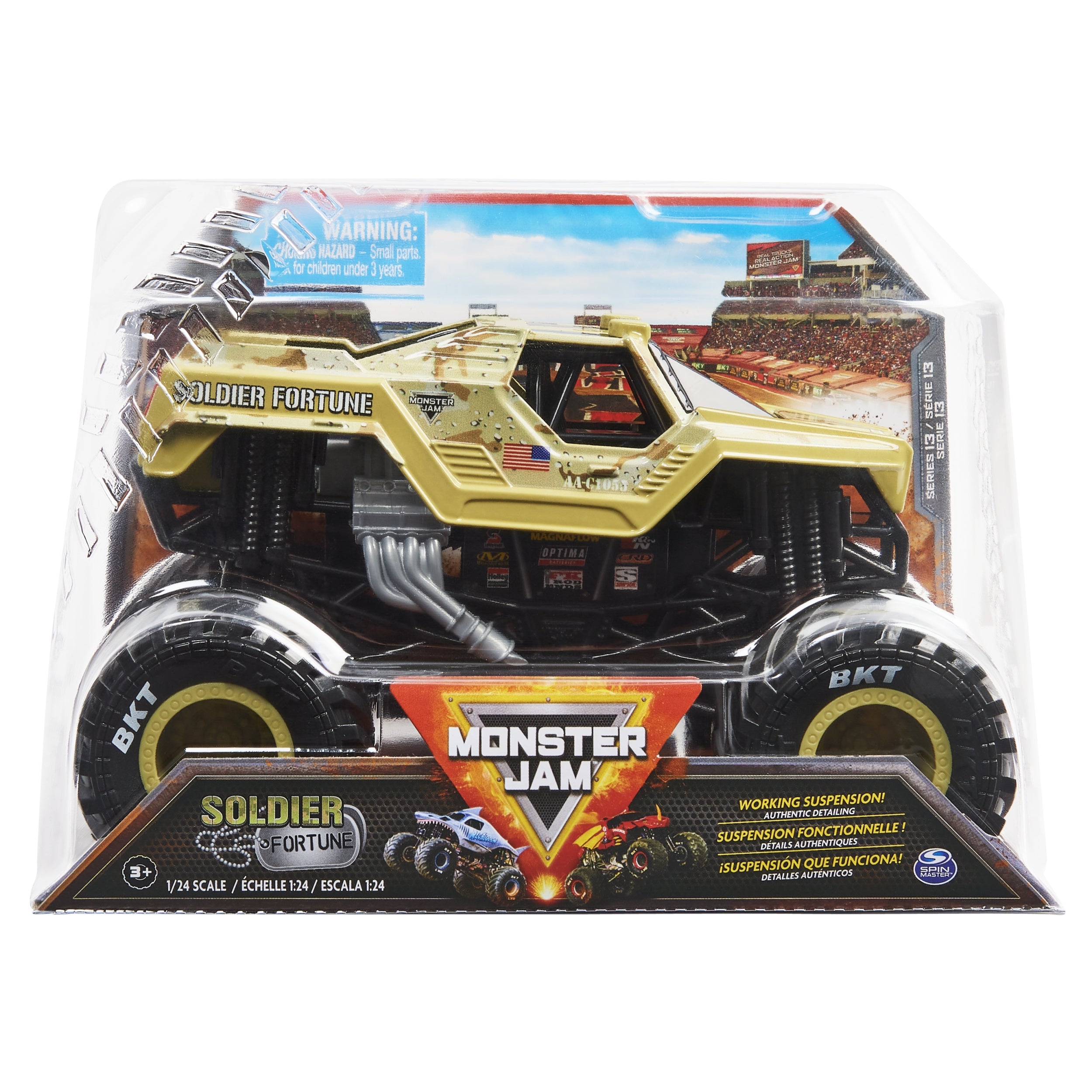 1:24 Soldier Fortune - Series 13 – Official Monster Jam
