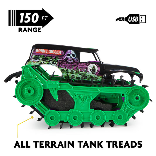 1:15 Grave Digger Trax RC
