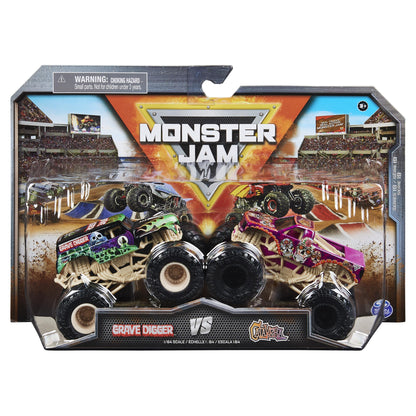 1:64 Grave Digger vs Calavera  - Duo Series 19