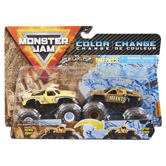 1:64 Bulldozer and Team Meents - Duo Series 16