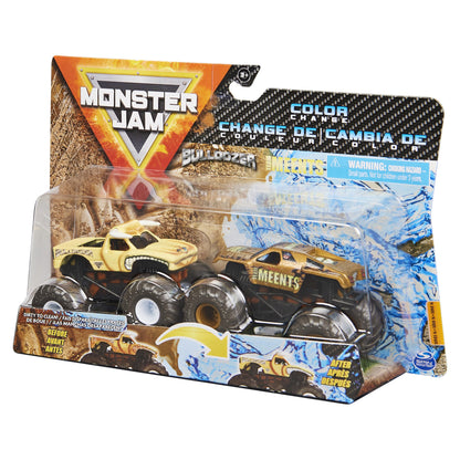 1:64 Bulldozer and Team Meents - Duo Series 16