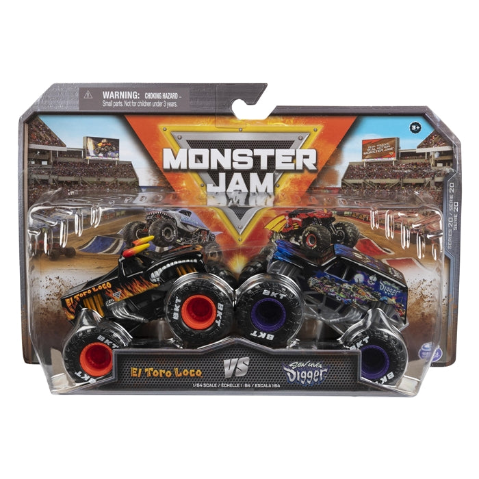 1:64 El Toro Loco vs Son Uva Digger- Duo Series 20